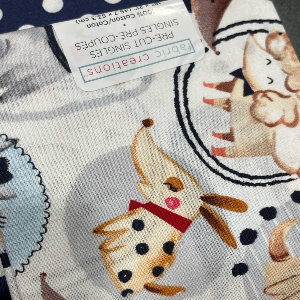 🩵6/$30 — Polka Dot and Animal Print Fabric Bundle - Picture 2 of 5